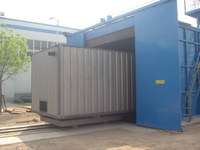 集装箱抛丸清理机 集装箱抛丸清理机